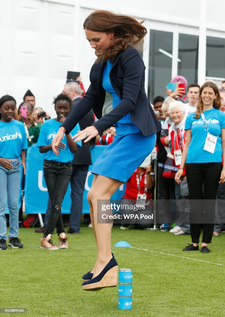 Royal Family & Celebrities At The 20th Commonwealth Games