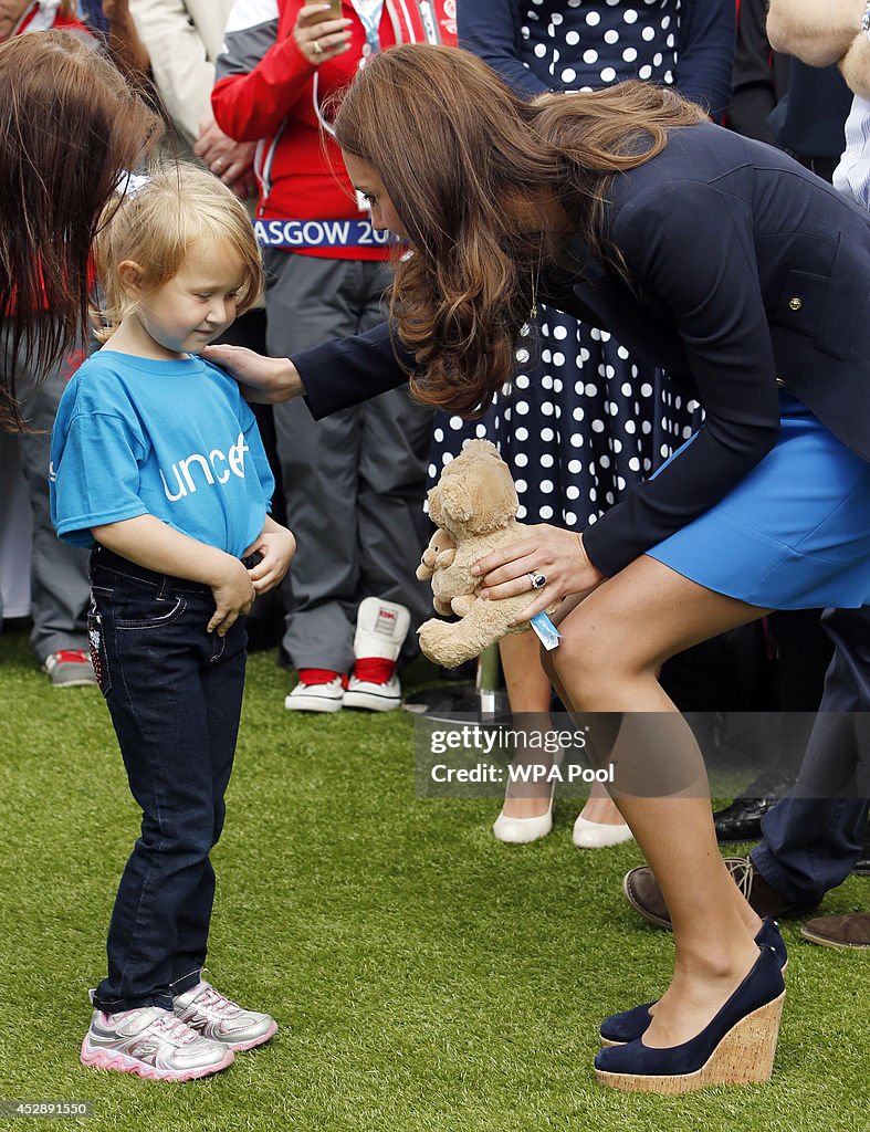 Royal Family & Celebrities At The 20th Commonwealth Games