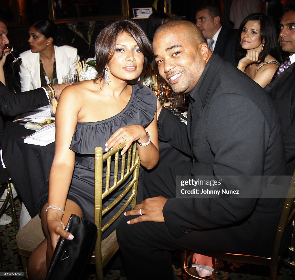Veronica Lighty and Chris Lighty attend the 2008 New Yorkers for
