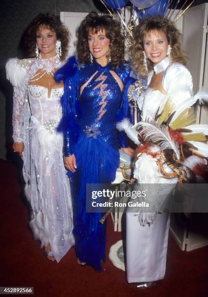 Actress Lenore Kasdorf, actress Deborah Tranelli and actress Shelley Taylor Morgan attend "A Carousel of Caring" Fourth Annual Celebrity Fashion Show...