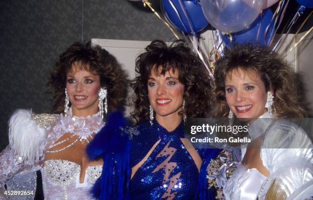 Actress Lenore Kasdorf, actress Deborah Tranelli and actress Shelley Taylor Morgan attend "A Carousel of Caring" Fourth Annual Celebrity Fashion Show...