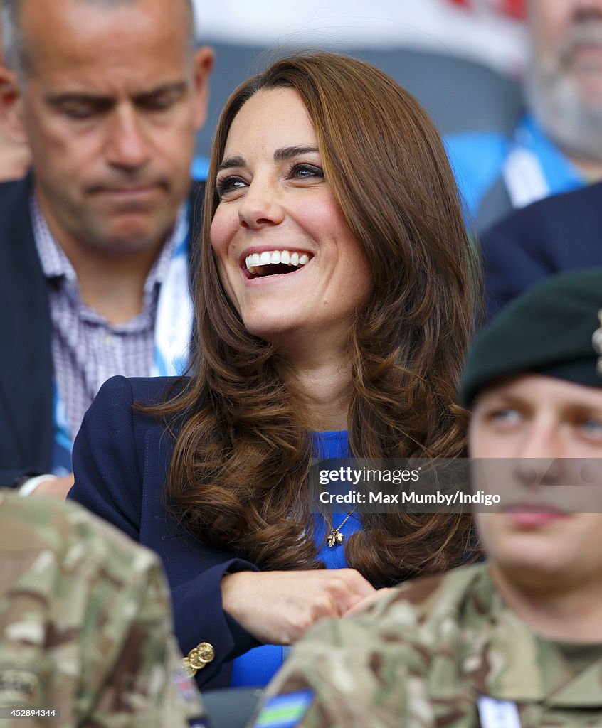 Royal Family & Celebrities At The 20th Commonwealth Games