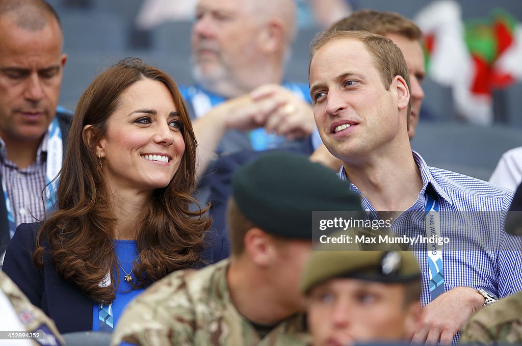 Royal Family & Celebrities At The 20th Commonwealth Games