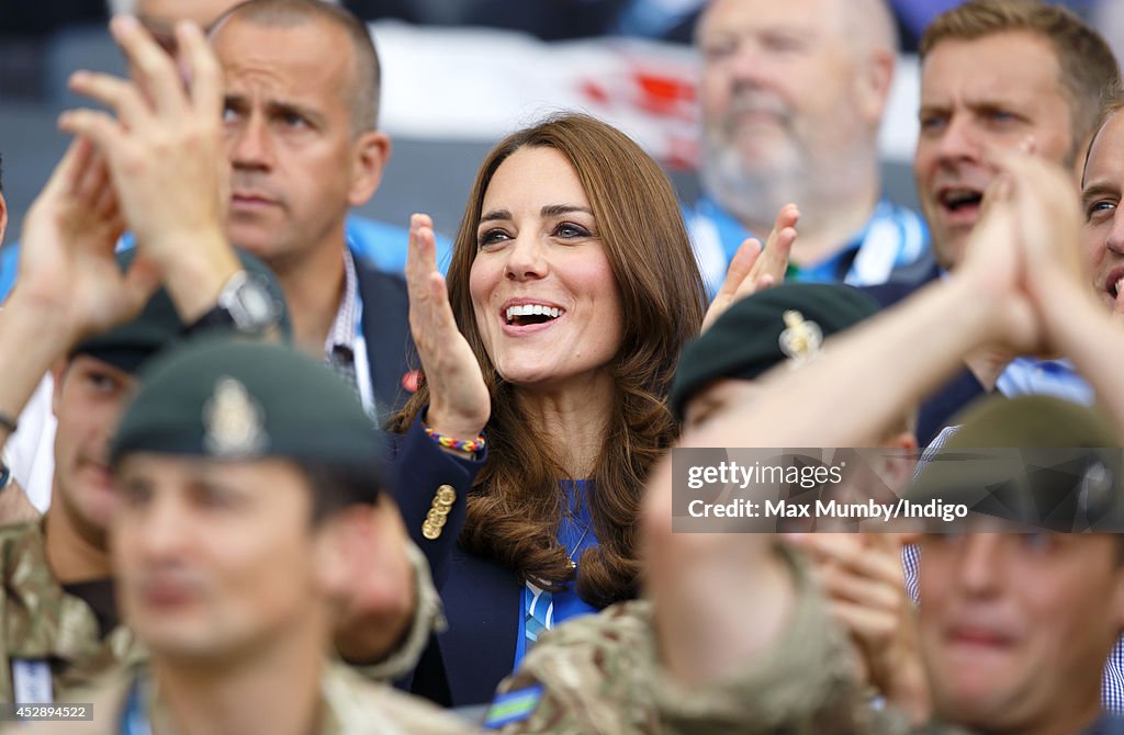 Royal Family & Celebrities At The 20th Commonwealth Games