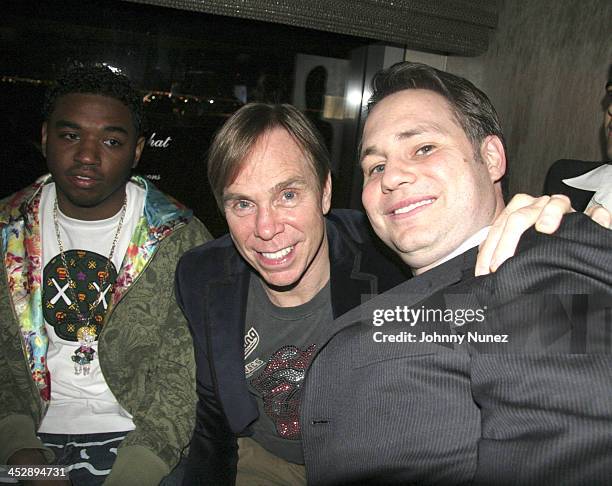 Tommy Hilfiger and Jason Binn during Phat Farm Party for Magic 06 - February 22, 2006 at Palm Hotel Hard wood Suite in Las Vegas, Nerevada, United...