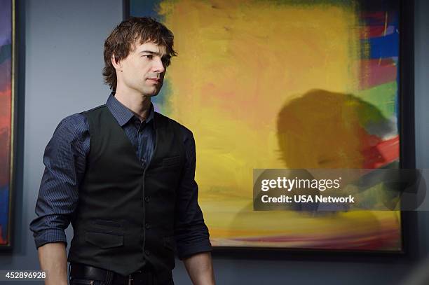 Grounded" Episode 508 -- Pictured: Christopher Gorham as Auggie Anderson --