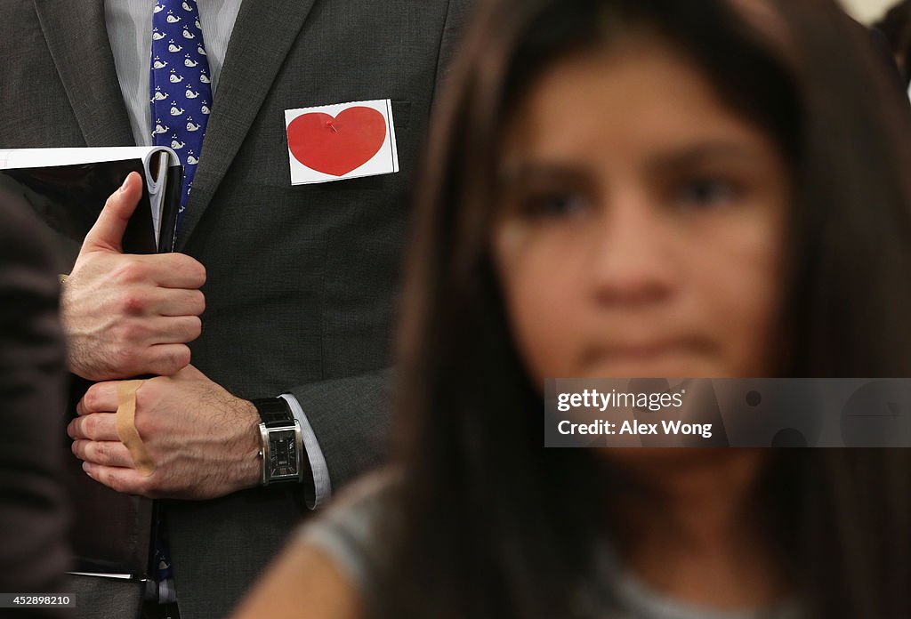 Congressional Progressive Caucus Hears From Central American Children During Panel On Immigration