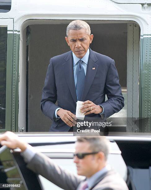 Obama Walter Reed 69 President Obama Arrives At Walter Reed National Military Medical ...