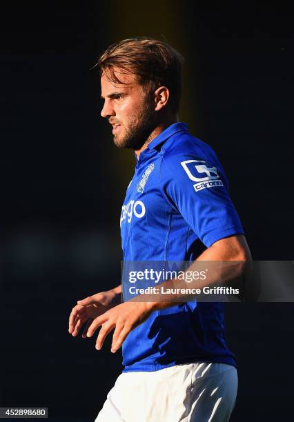 Andrew Shinnie of Birmingham City in action during the Pre Season Friendly match between Notts County and Birmingham City at Meadow Lane on July 29,...