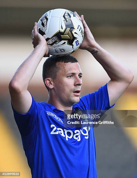 Paul Caddis of Birmingham City in action during the Pre Season Friendly match between Notts County and Birmingham City at Meadow Lane on July 29,...