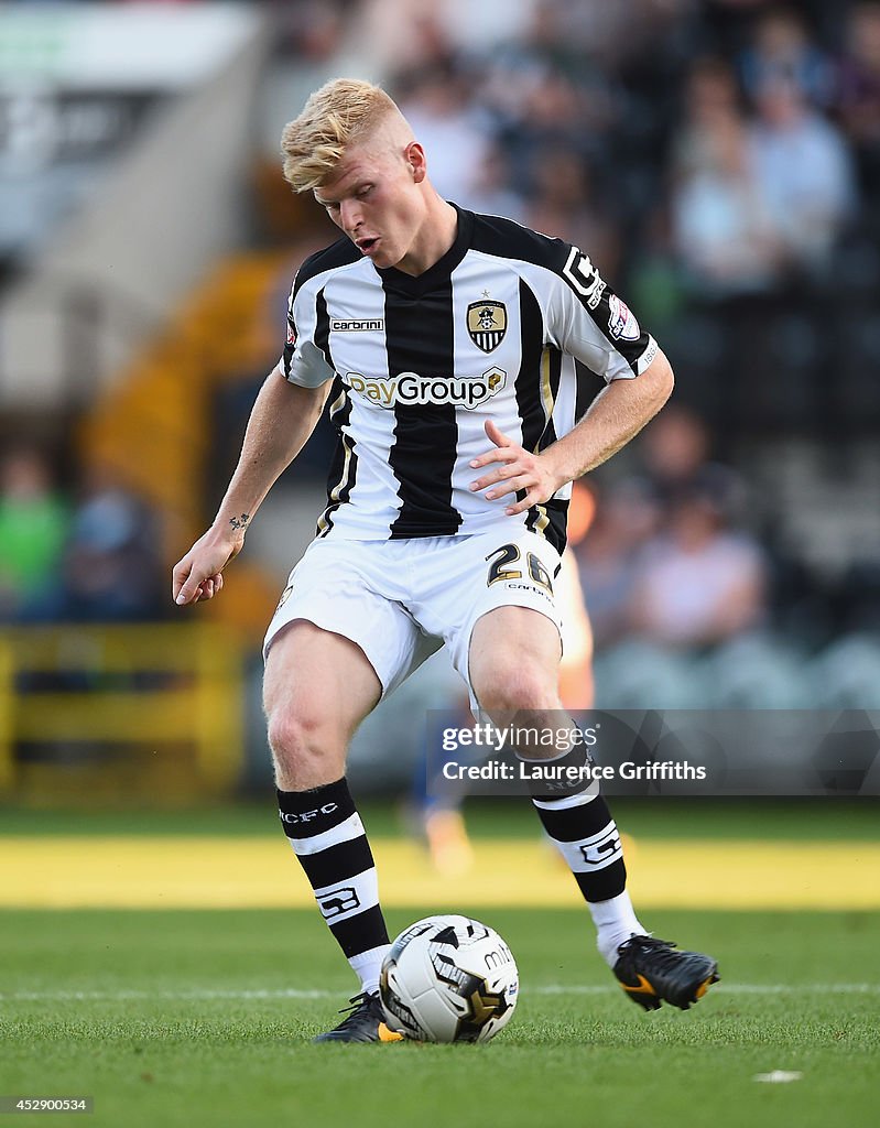 Notts County v Birmingham City - Pre Season Friendly