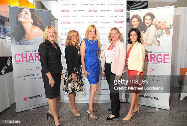 Executive Vice President and Chief Operating Officer of Shionogi Inc Deanne Melloy, Dr. Margaret Nachtigall, comedian Ali Wentworth, Dr. Donnica...