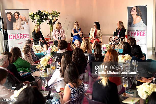Executive Vice President and Chief Operating Officer of Shionogi Inc Deanne Melloy, Dr. Donnica Moore, comedian Ali Wentworth, Dr. Shannon Chavez and...