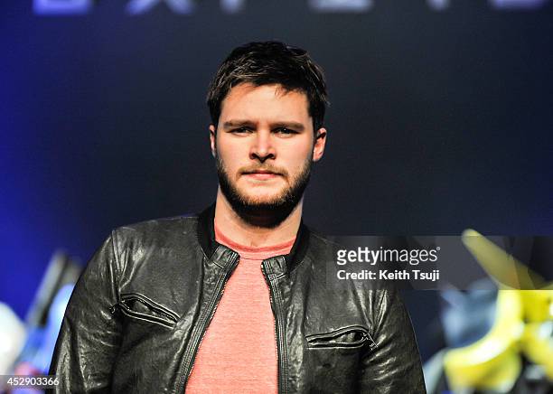 Jack Reynor attends the press conference for Japan premiere of 'Transformers : Age Of Extinction' at Tokyo Midtown on July 29, 2014 in Tokyo, Japan.
