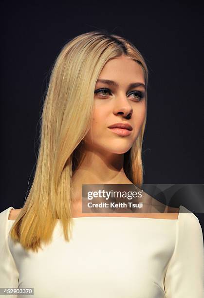 Nicola Peltz attends the press conference for Japan premiere of 'Transformers : Age Of Extinction' at Tokyo Midtown on July 29, 2014 in Tokyo, Japan.