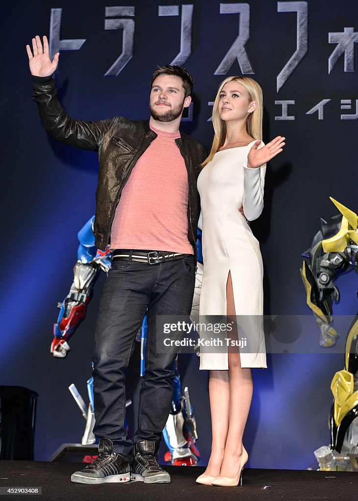 Press Conference For Japan Premiere Of 'Transformers : Age of Extinction'