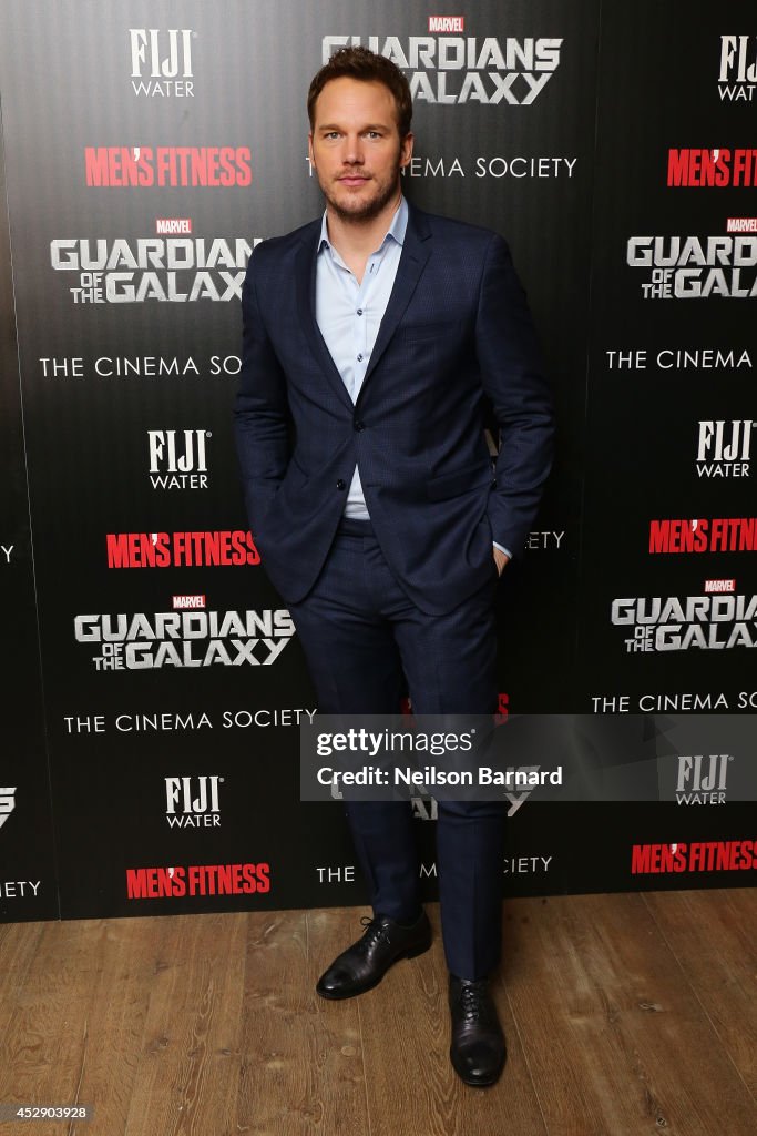 The Cinema Society With Men's Fitness And FIJI Water Host A Special Screening Of Marvel's "Guardians Of The Galaxy" - Arrivals