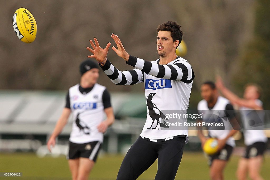 Collingwood Magpies Training Session