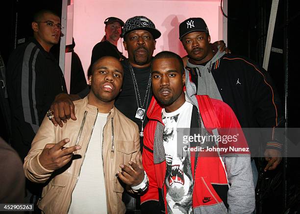 Consequence, Grandmaster Caz, Kanye West and Barry