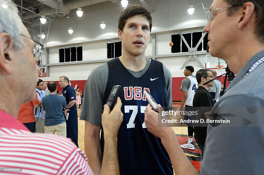 2014 USA Basketball Practice