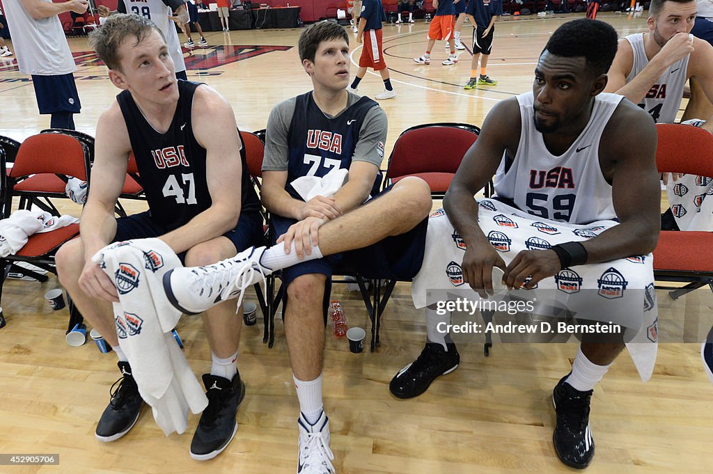 2014 USA Basketball Practice