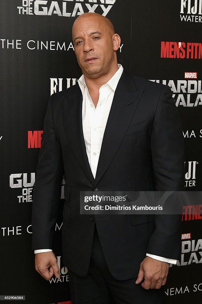 The Cinema Society With Men's Fitness And FIJI Water Host A Special Screening Of Marvel's "Guardians Of The Galaxy" - Arrivals