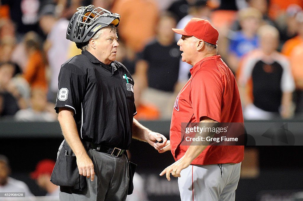 Los Angeles Angels of Anaheim v Baltimore Orioles