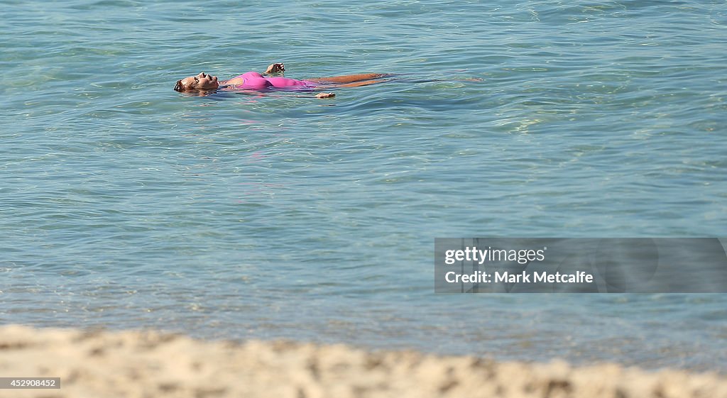 Temperatures Rise In Sydney