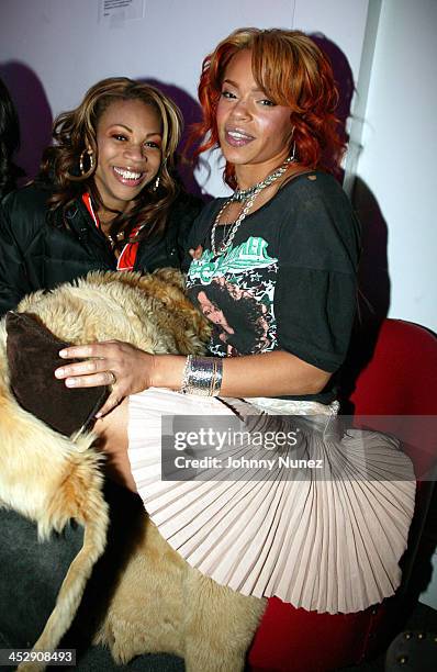 And Faith Evans during Power 105 FM's 3rd Anniversary Party Celebrating Notorious B.I.G. At Exit in New York City, New York, United States.