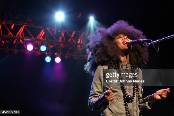 Erykah Badu during Millions More Movement We Are Family Grand Finale Concert - Show at MCI Center in Washington, D.C., United States.