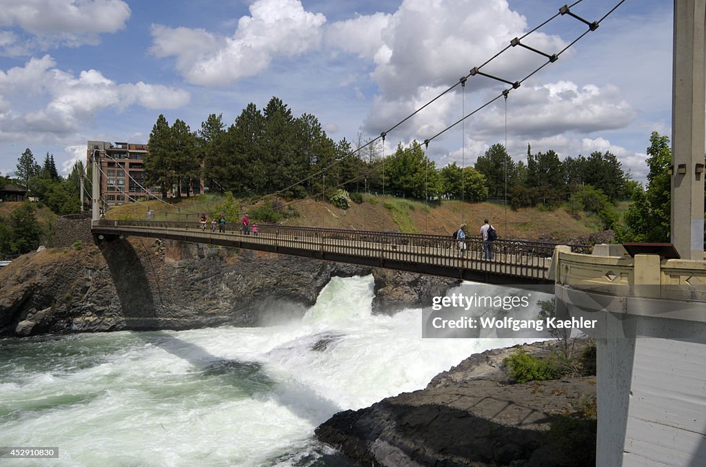 USA, Washington State, Spokane, Riverfront Park, Spokane...