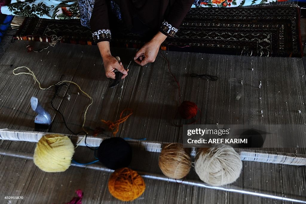 AFGHANISTAN-ECONOMY-SILK