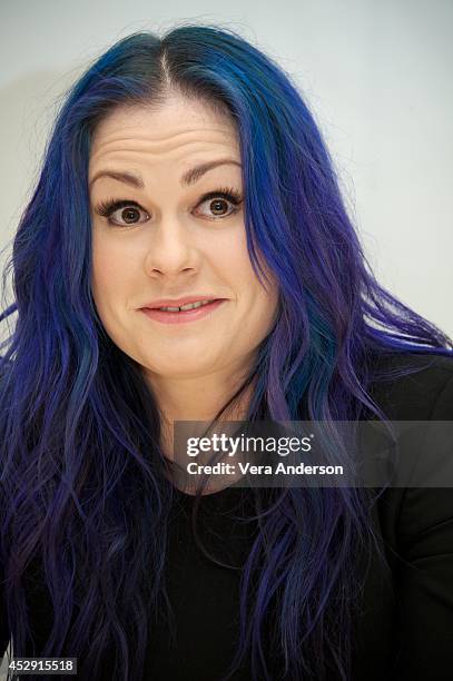 Anna Paquin at the "True Blood" Press Conference at the Four Seasons Hotel on July 28, 2014 in Beverly Hills, California.