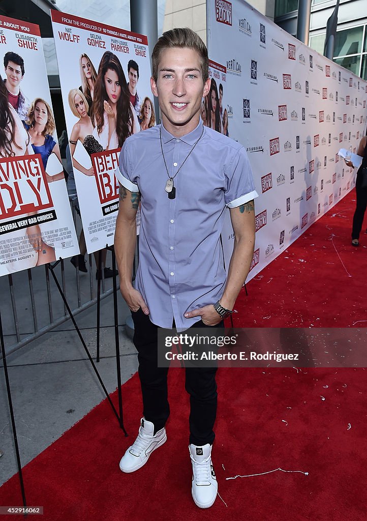 Premiere Of "Behaving Badly" - Red Carpet