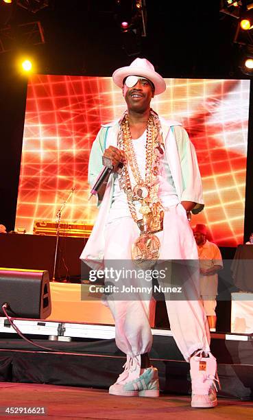 Slick Rick during Coca Cola Presents the 2006 Essence Music Festival - Day 2 at Reliant Park in Houston, Texas, United States.