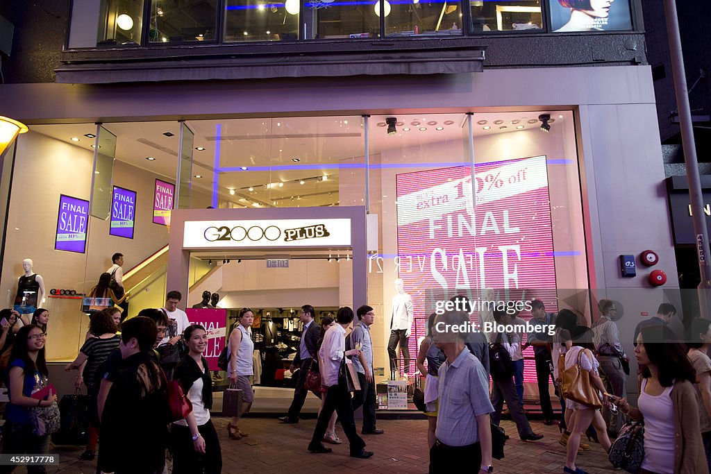 Inside Hysan Place Mall And Causeway Bay Ahead Of Retail Numbers