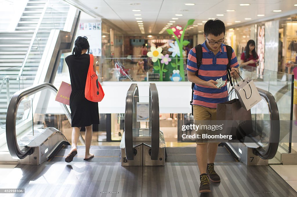 Inside Hysan Place Mall And Causeway Bay Ahead Of Retail Numbers