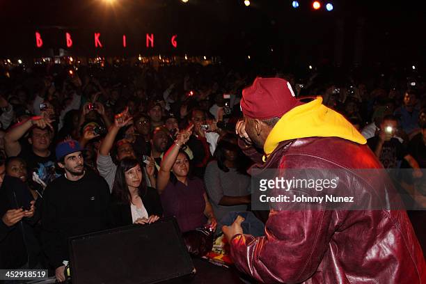 Ghostface Killah performs at B.B. King Blues Club & Grill on November 11, 2009 in New York City.