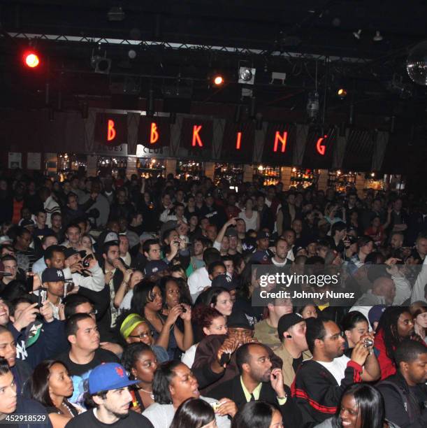 Atmosphere at B.B. King Blues Club & Grill on November 11, 2009 in New York City.