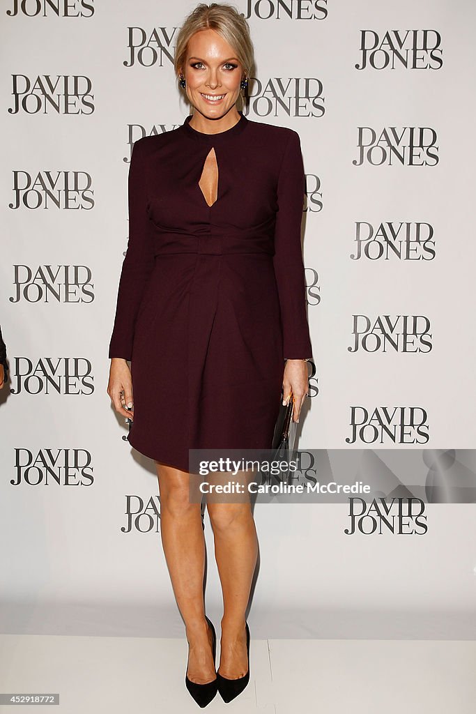 David Jones S/S 2014 Collection Launch - Arrivals