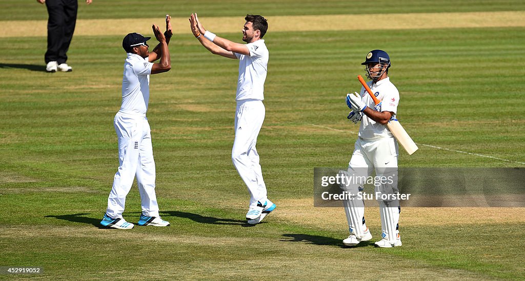 England v India: 3rd Investec Test - Day Four