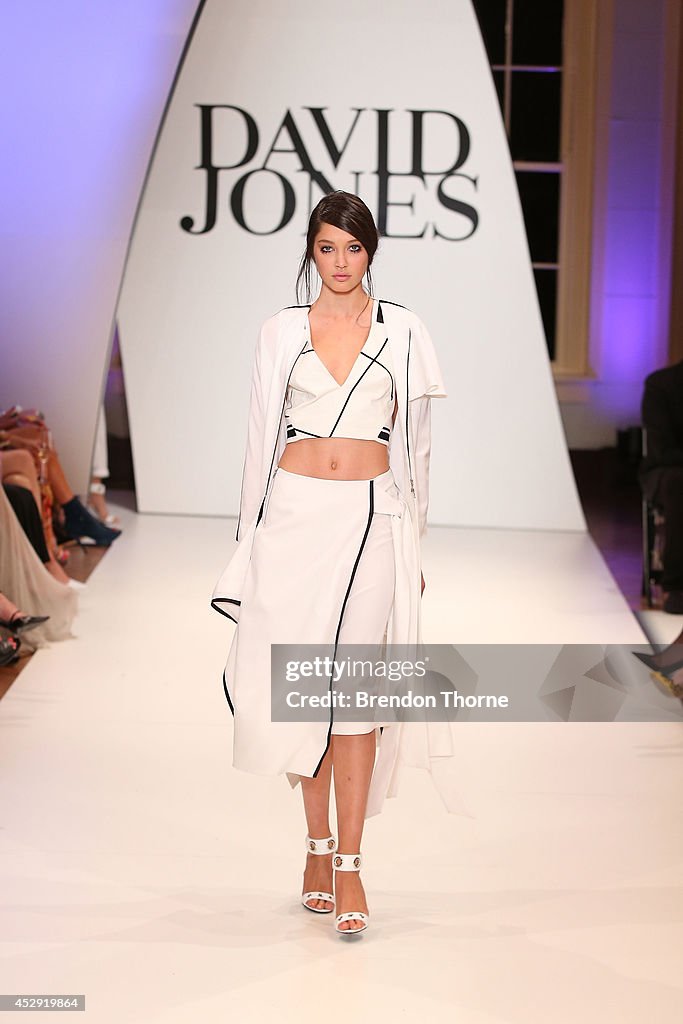 David Jones S/S 2014 Collection Launch - Runway