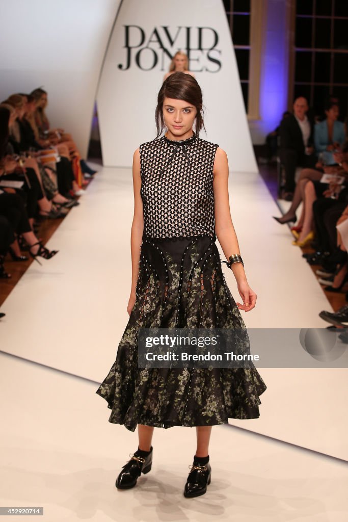 David Jones S/S 2014 Collection Launch - Runway