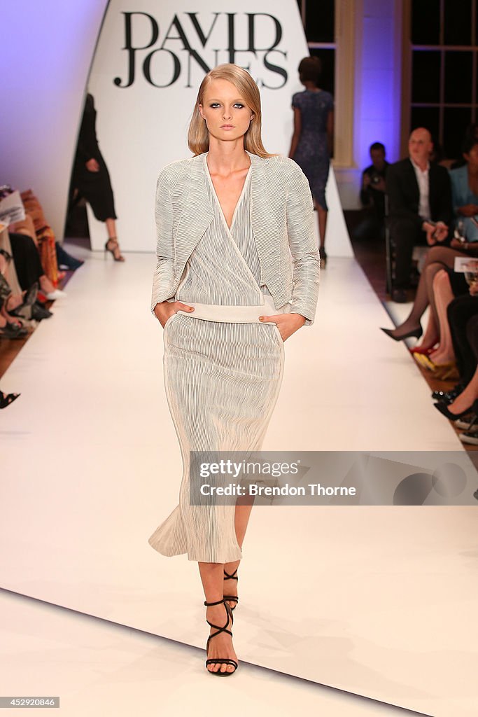 David Jones S/S 2014 Collection Launch - Runway