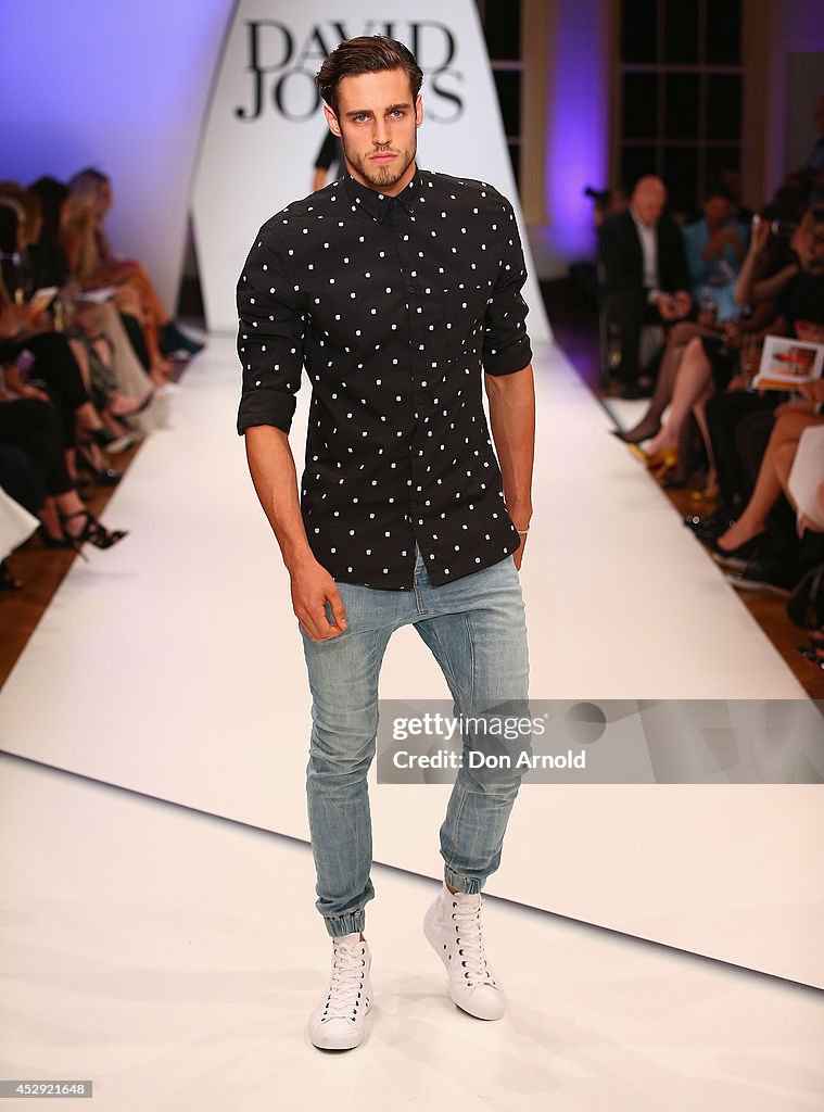 David Jones S/S 2014 Collection Launch - Runway