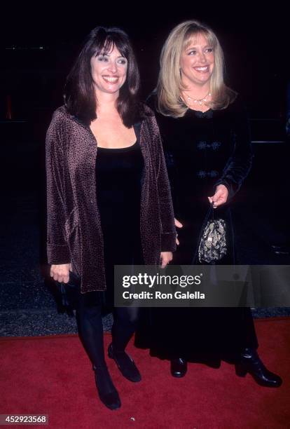 Actress Caryl Kristensen and actress Marilyn Kentz attend the 17th Annual CableACE Awards on December 2, 1995 at the Wiltern Theatre in Los Angeles,...