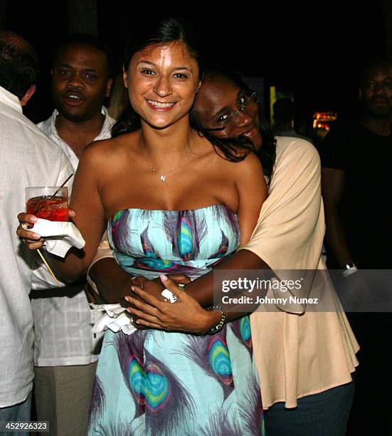 Norma Augenblick and Carol Archer during Flaunt Your Flirt: A Benefit for VH1 Save The Music - July 28, 2006 at Home of Jaci & Morris L. Reid in East...