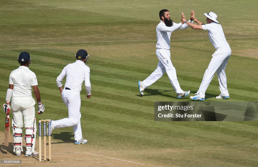 England v India: 3rd Investec Test - Day Four