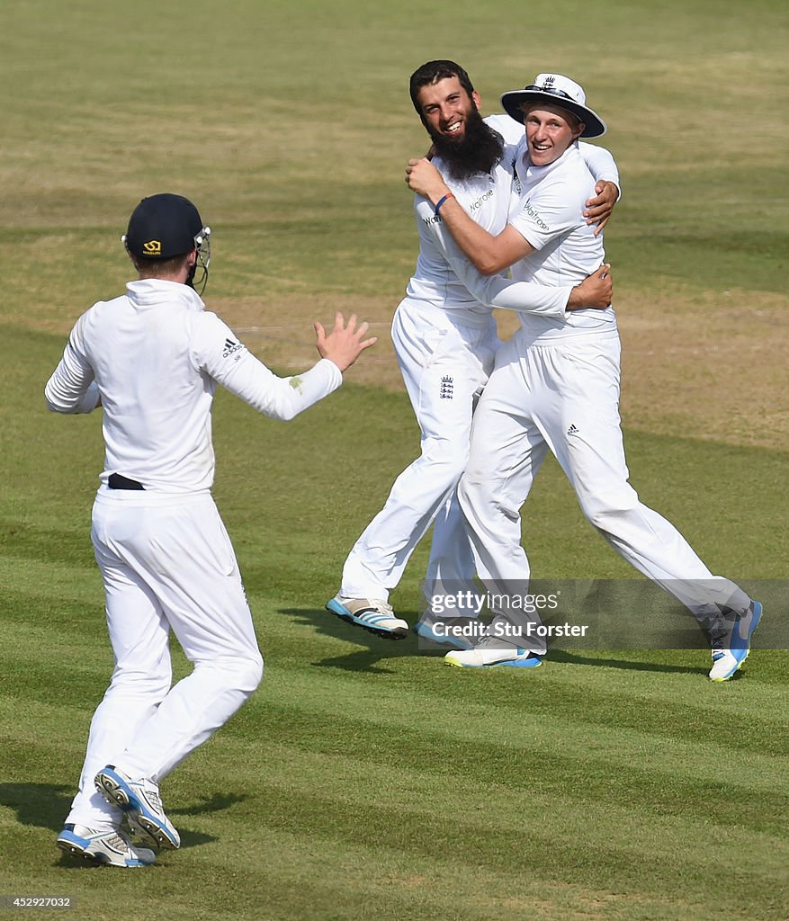 England v India: 3rd Investec Test - Day Four