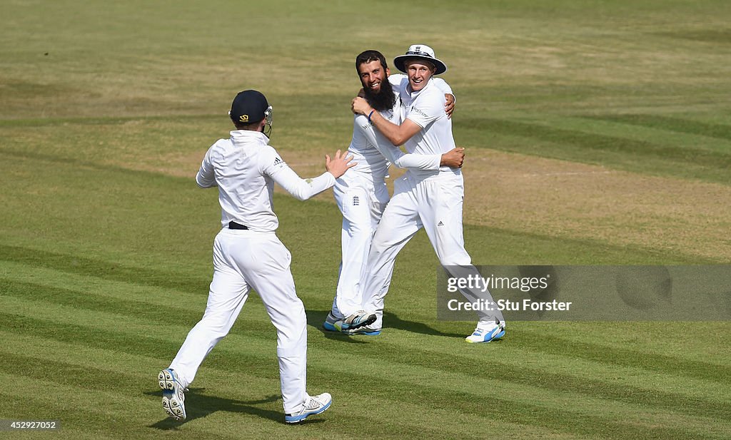 England v India: 3rd Investec Test - Day Four